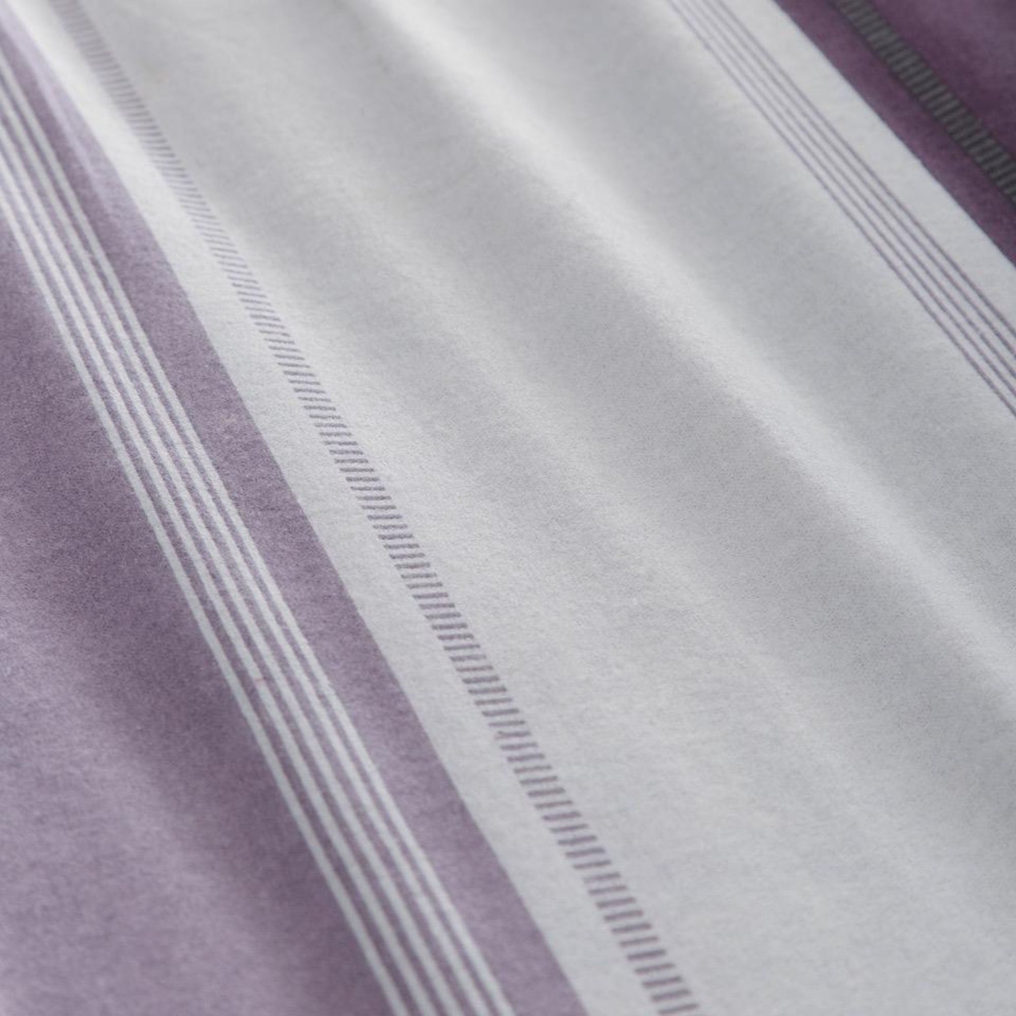 Betley Brushed Duvet Cover Set by Fusion Snug in Plum - Duvet Cover Set - Fusion Snug