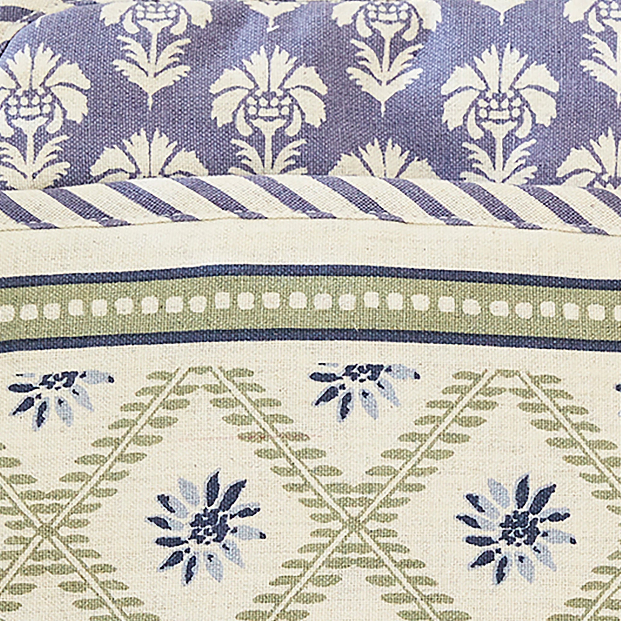 Coastal Treasures Pot Mitt in Blue - Pot Mitt - Ulster Weavers