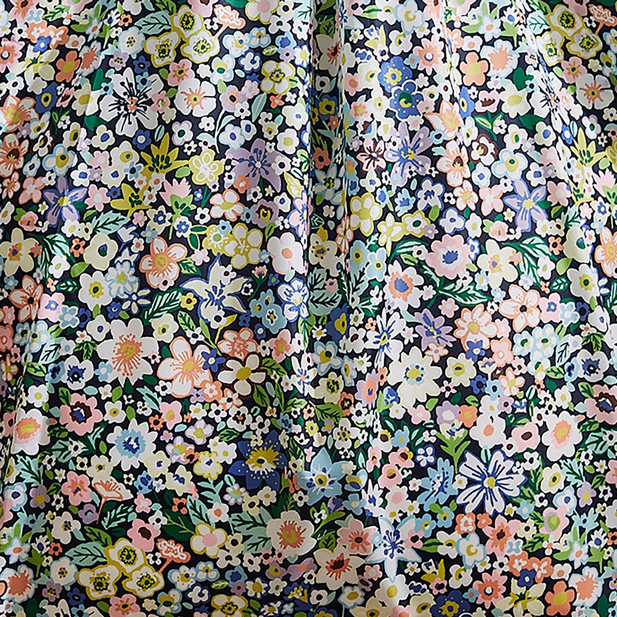 Ulster Weavers Confetti Floral Foldable Tote Bag Medium in Multi - Roll-Up Bag - Ulster Weavers