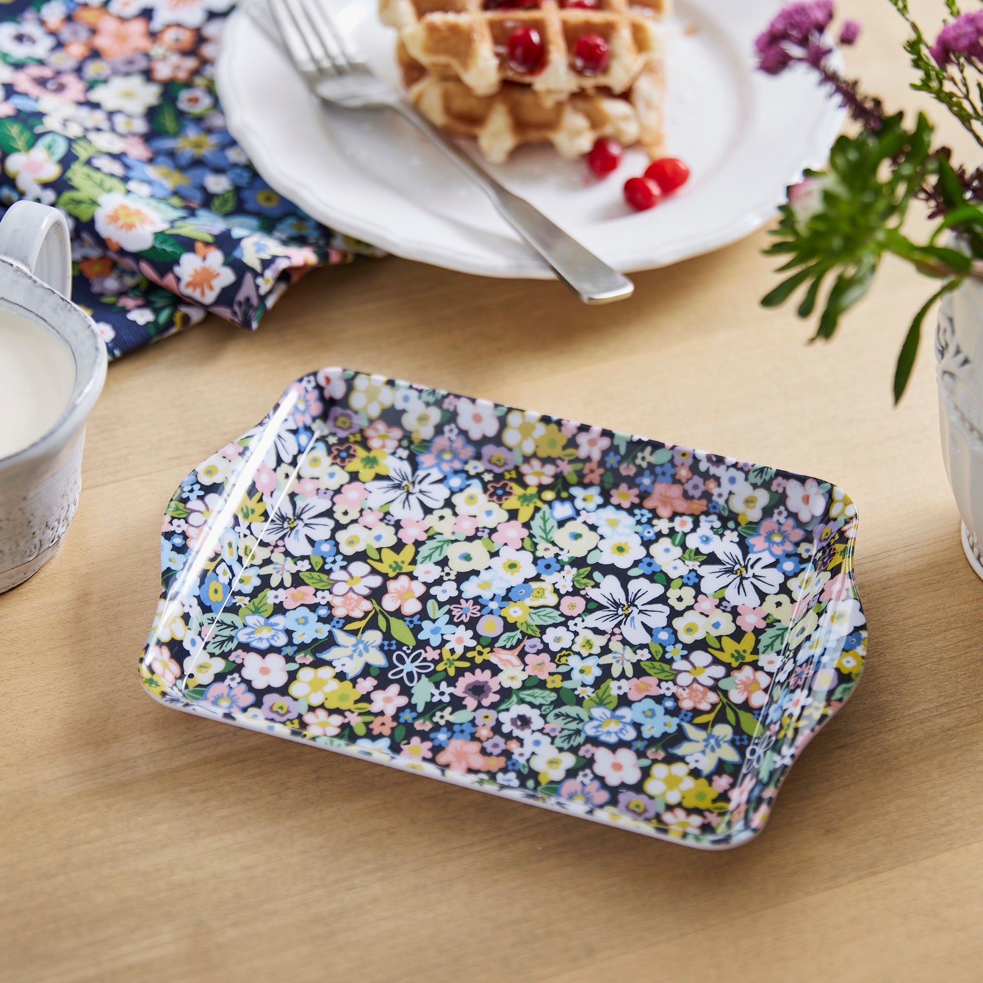 Ulster Weavers Confetti Floral Tray - Scatter One Size in Multi - Tray - Ulster Weavers