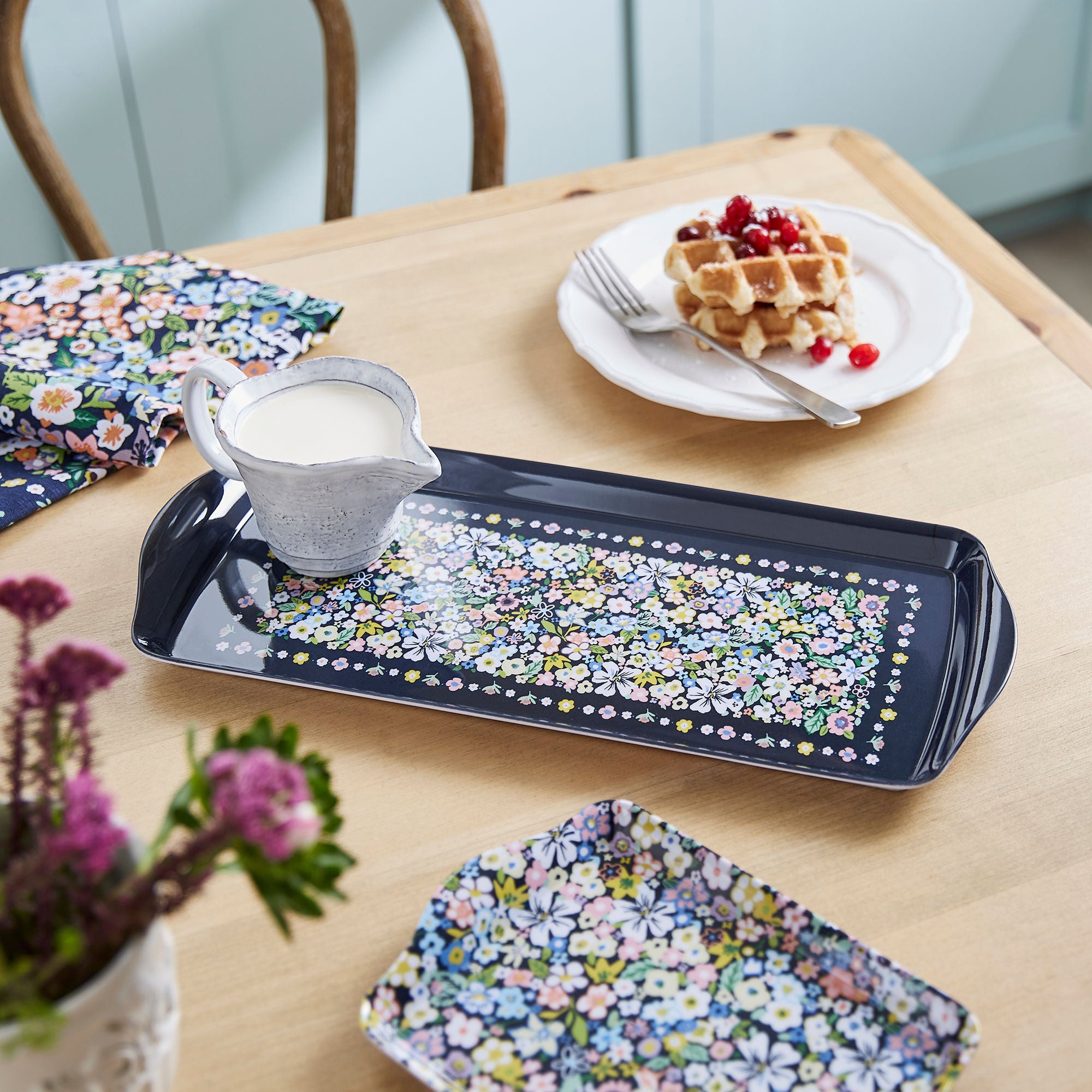 Ulster Weavers Confetti Floral Tray - Scatter One Size in Multi - Tray - Ulster Weavers