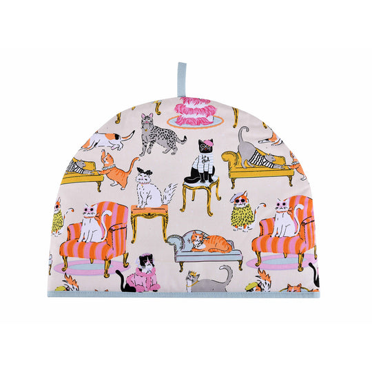 Cool Cats Tea Cosy in Multicolour