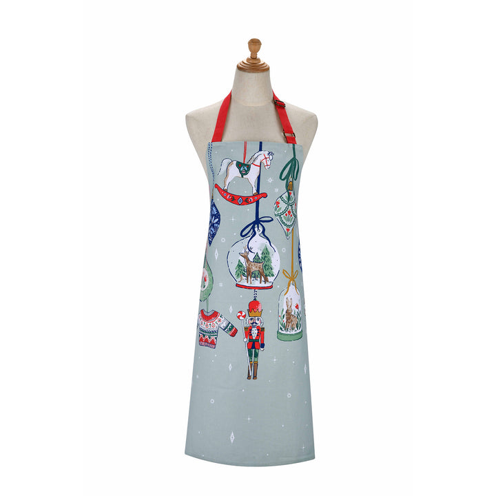 Ulster Weavers Christmas Ornaments Apron - Cotton One Size in Multi - Apron - Ulster Weavers