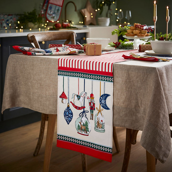 Ulster Weavers Christmas Ornaments Table Runner One Size in Multi - Table Runners - Ulster Weavers