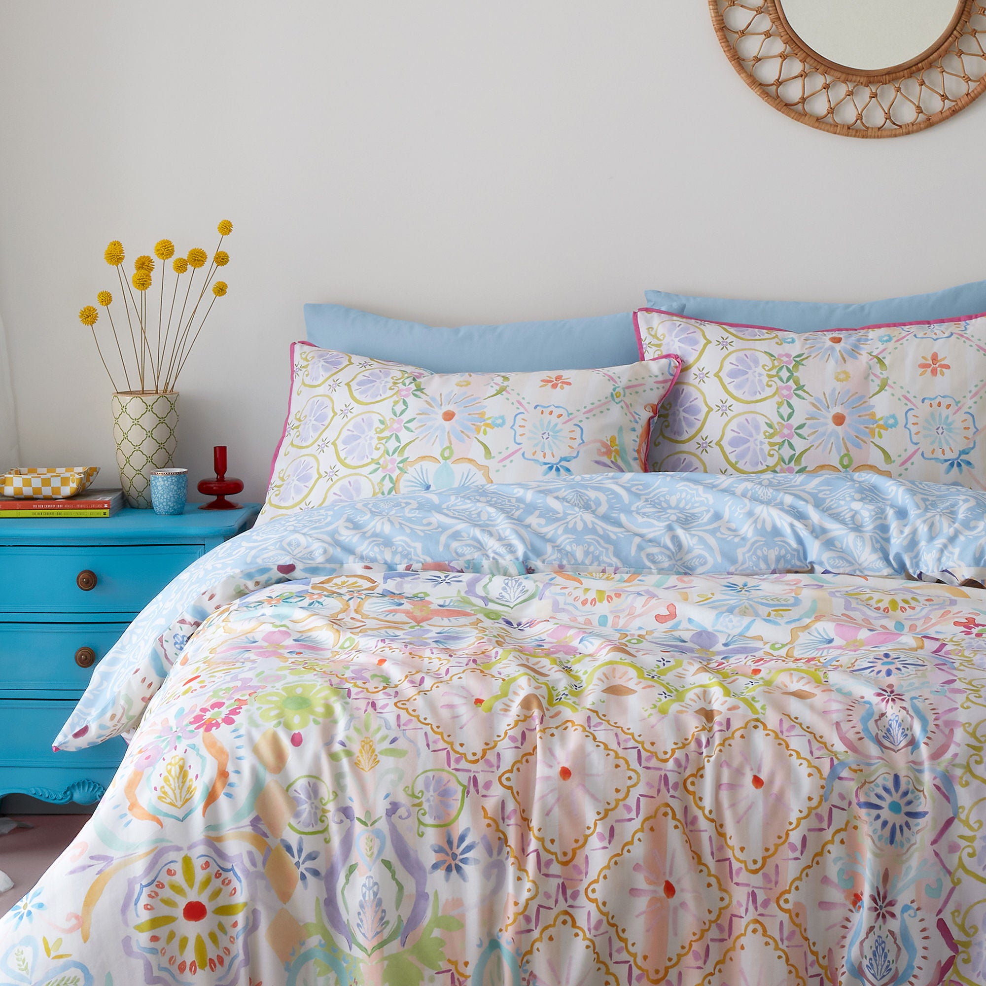 Casablanca Duvet Cover Set by Appletree Style in Multi - Duvet Cover Set - Appletree Style