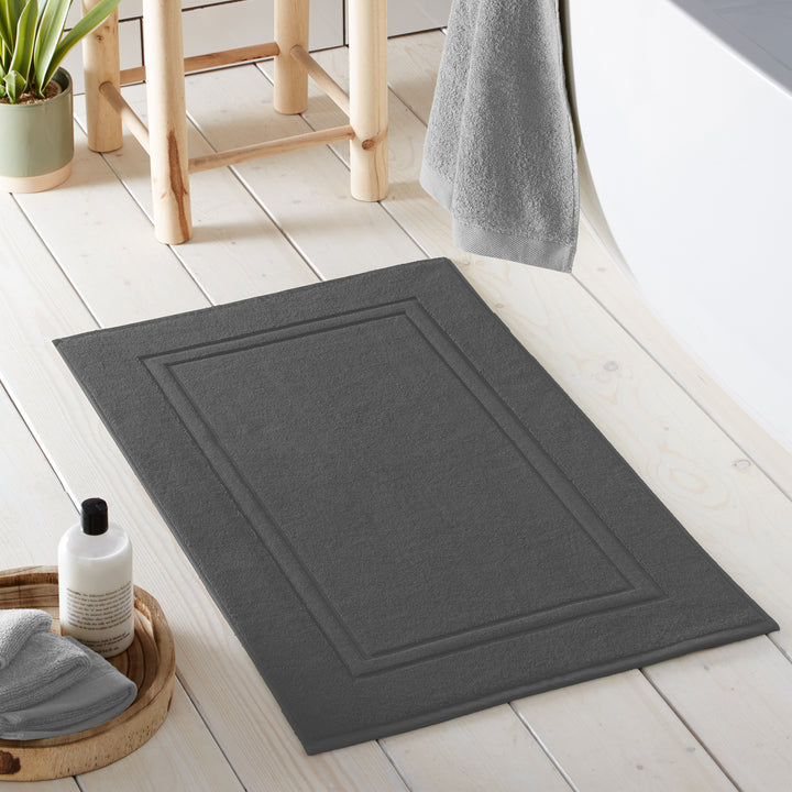 Abode Eco Bath Mat by Drift Home in Charcoal 50 x 80cm - Bath Mat - Drift Home