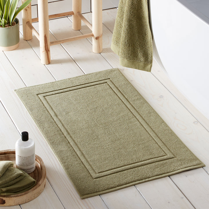 Abode Eco Bath Mat by Drift Home in Khaki 50 x 80cm - Bath Mat - Drift Home