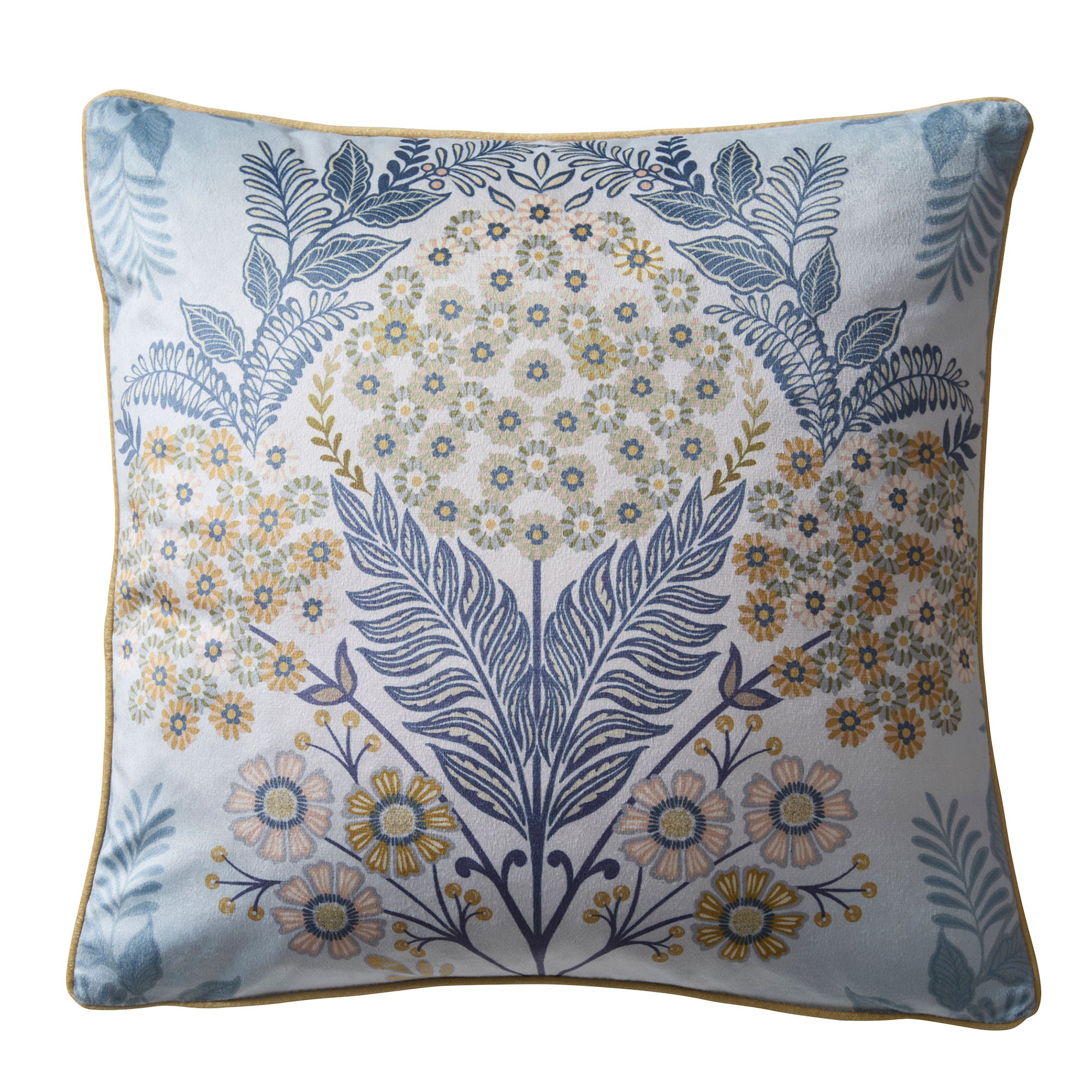 Evelina Cushion by Appletree Heritage in Navy 43 x 43cm - Cushion - Appletree Heritage