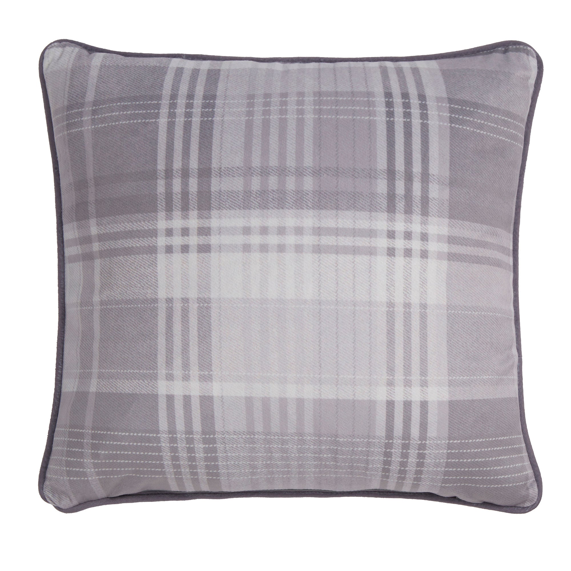Forest Animals Cushion by Dreams & Drapes Lodge in Grey 43 x 43cm - Cushion - Dreams & Drapes Lodge