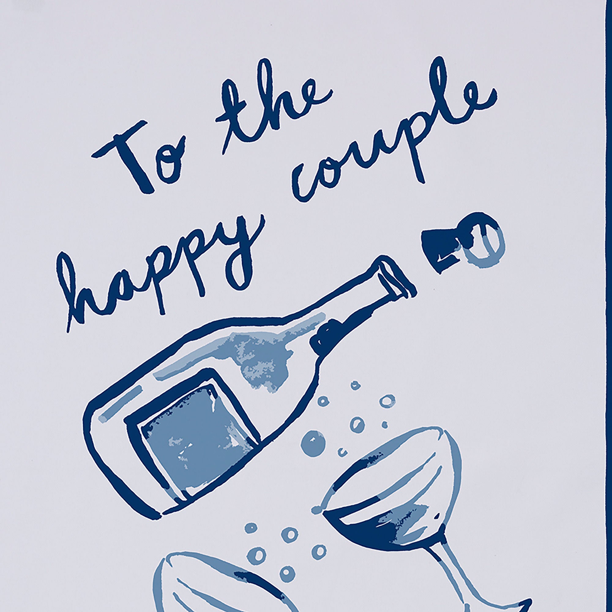 Ulster Weavers Happy Couple Tea Towel - Cotton One Size in Multi - Tea Towel - Ulster Weavers