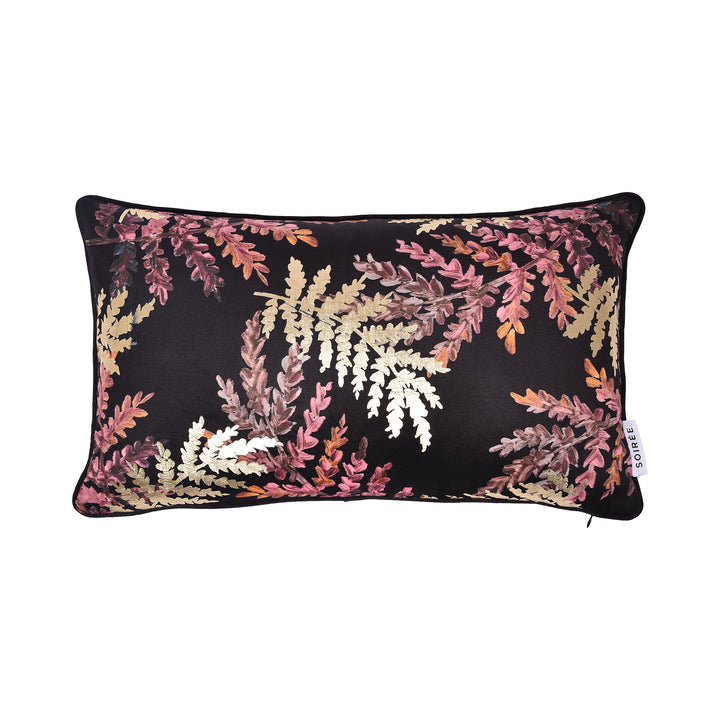 Josette Cushion by Soiree in Black 30 x 50cm - Cushion - Soiree