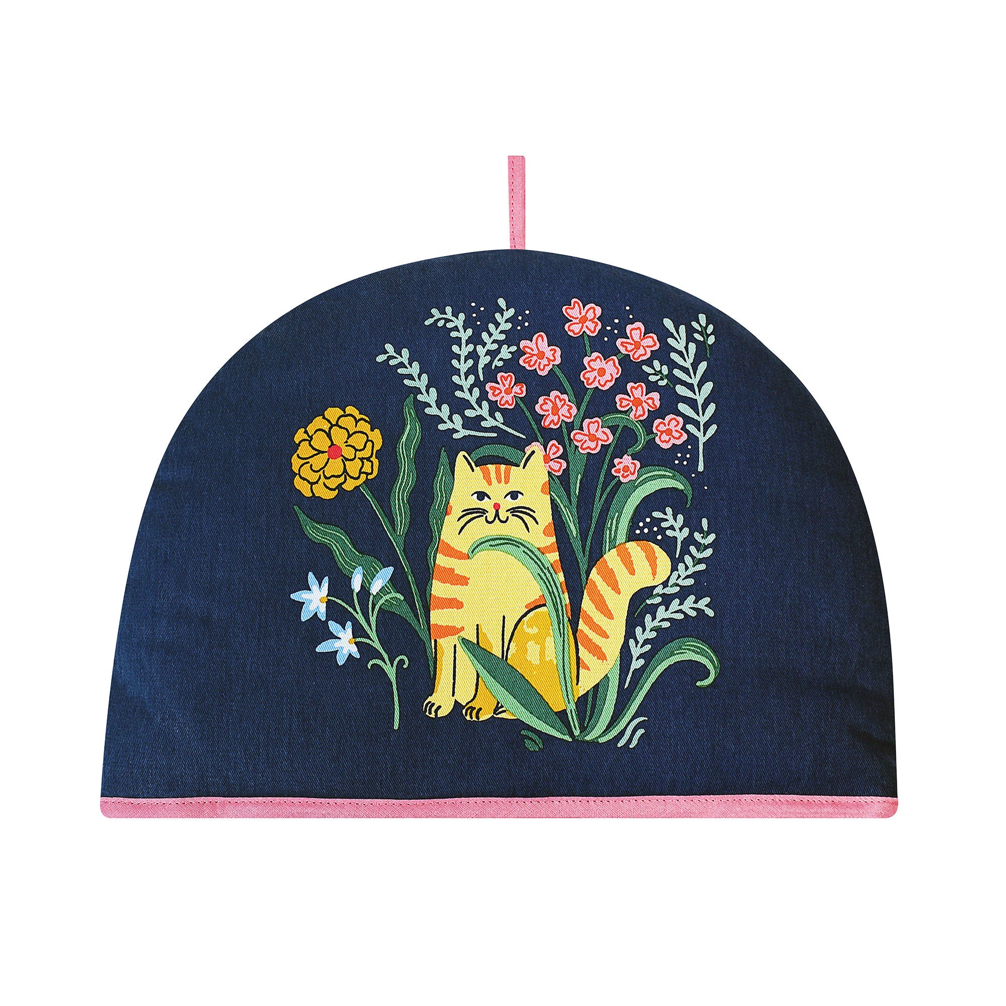 Marmalade Meadow Tea Cosy in Navy - Tea Cosy - Ulster Weavers