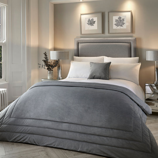 Melanie Bedspread in Slate 150 x 220cm