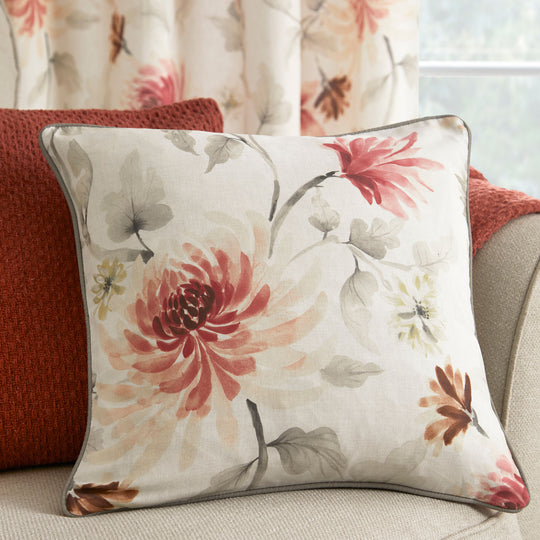 Nadia Cushion in Red 43 x 43cm