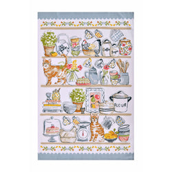 Ulster Weavers Pantry Cats Tea Towel - Cotton One Size in Multi