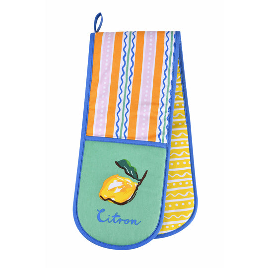 Summer Fruits Double Oven Glove in Multicolour
