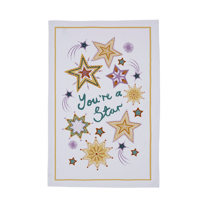 Ulster Weavers You're a Star Tea Towel - Cotton One Size in Multi