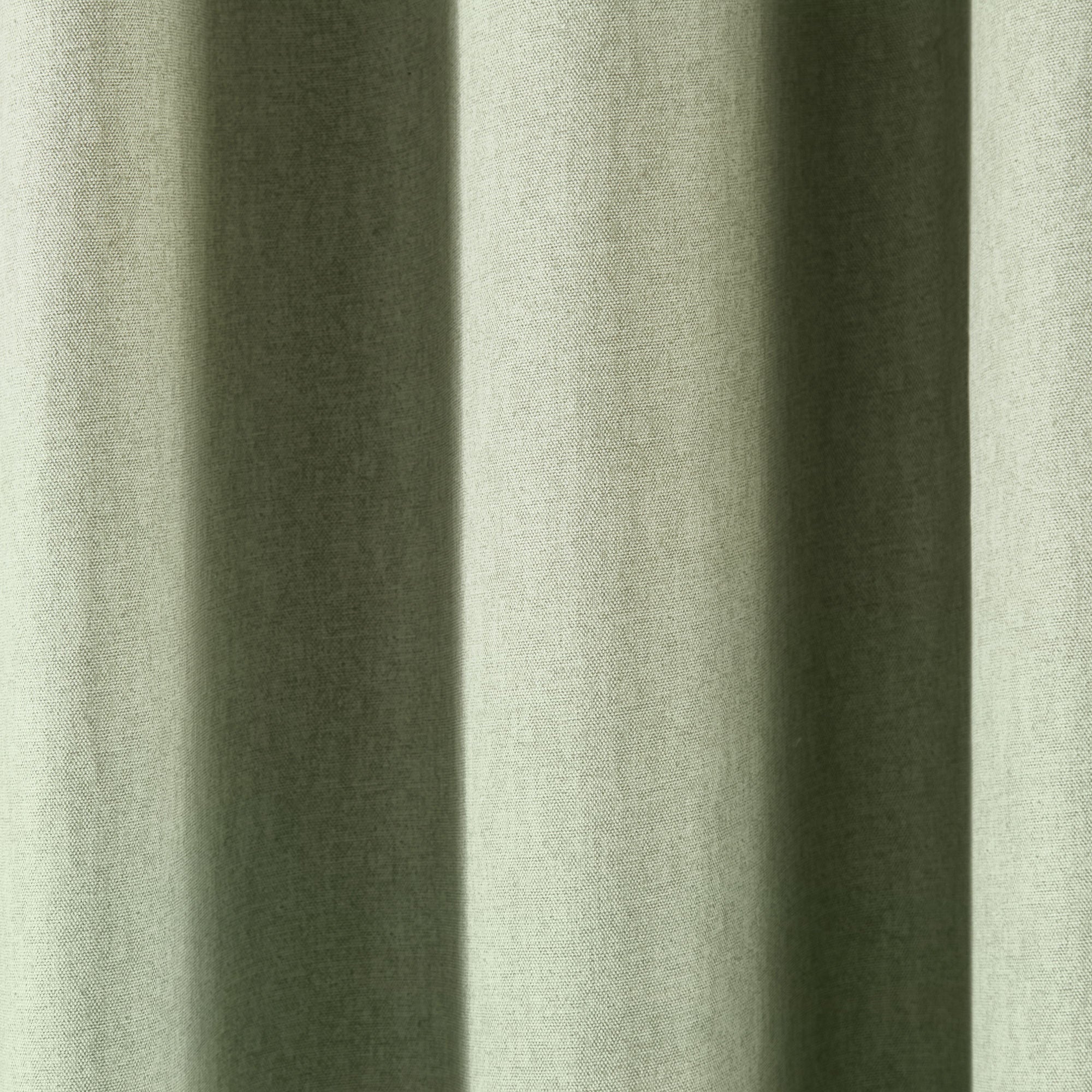 Sorbonne Pair of Eyelet Curtains by Fusion in Green - Pair of Eyelet Curtains - Fusion