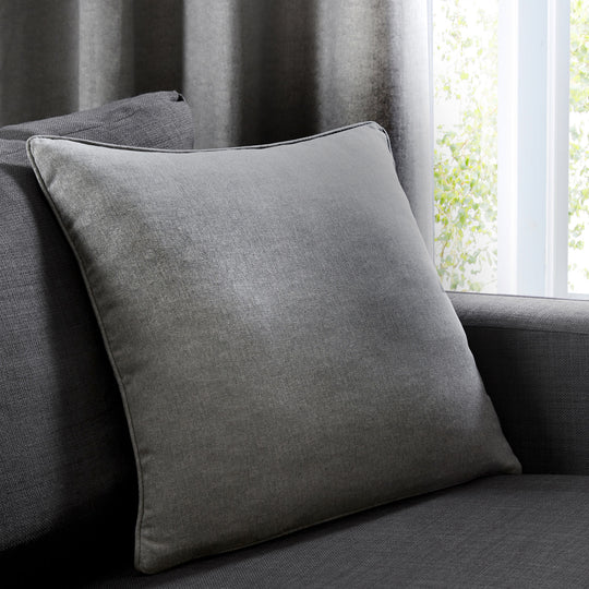 Sorbonne Cushion in Charcoal 43 x 43cm