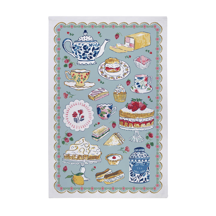 Ulster Weavers Afternoon Tea Tea Towel - Cotton One Size in Multi - Tea Towel - Ulster Weavers