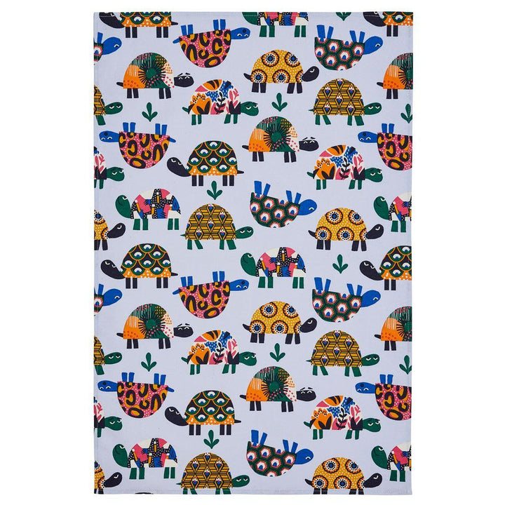 Ulster Weavers Cotton Tea Towel - Turtles (100% Cotton, Blue) - Tea Towel - Ulster Weavers