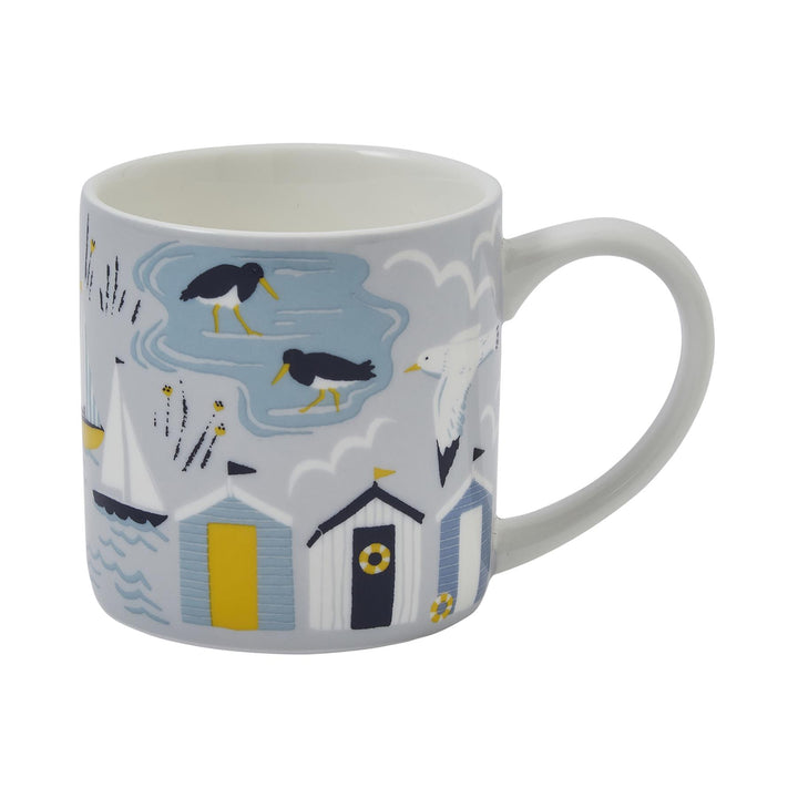 Ulster Weavers Seashore Mug - New Bone China 250ml in Blue - Mug - Ulster Weavers