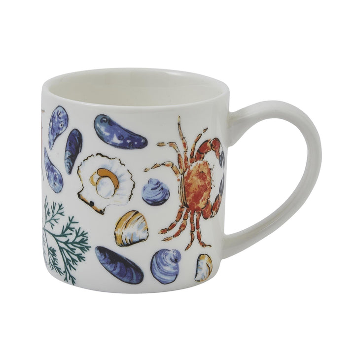 Ulster Weavers Shellfish Mug - New Bone China 250ml in Green - Mug - Ulster Weavers