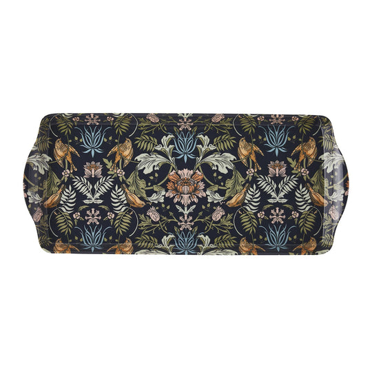 Finch & Flower Small Serving Tray in Navy