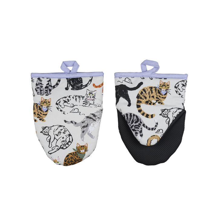 Ulster Weavers Feline Friends Micro Mitt - Pair One Size in Grey