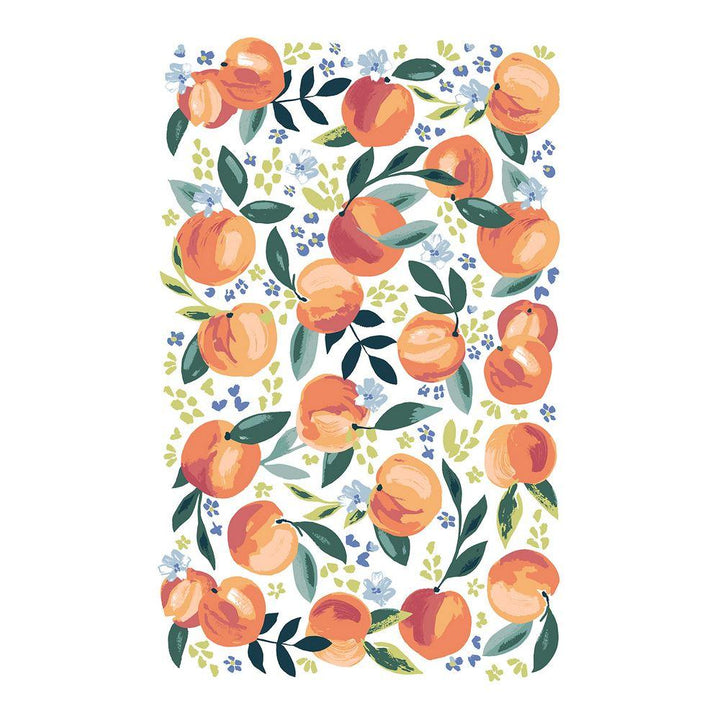 Ulster Weavers Cotton Tea Towel - Lifes Peachy (100% Cotton, Orange) - Tea Towel - Ulster Weavers