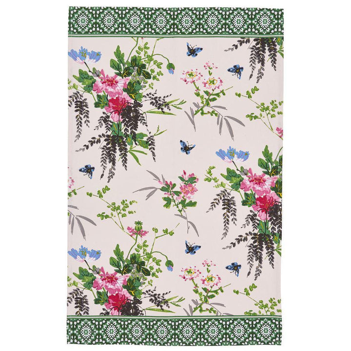 Ulster Weavers Cotton Tea Towel - Madame Butterfly (100% Cotton, Green) - Tea Towel - Ulster Weavers