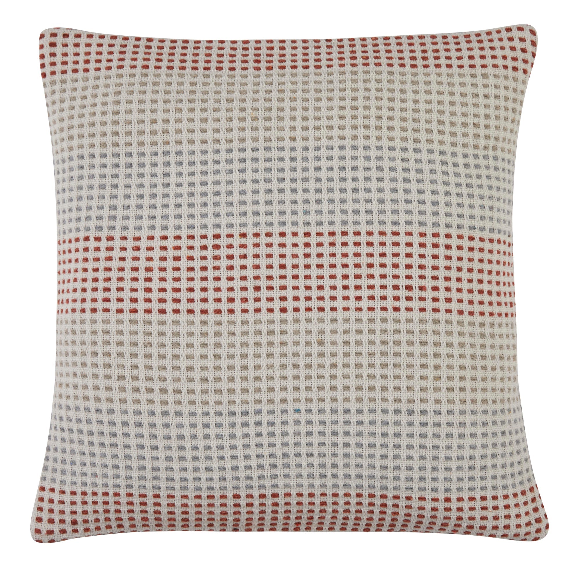 Reva Filled Cushion by Appletree Loft in Paprika 43 x 43cm - Filled Cushion - Appletree Loft