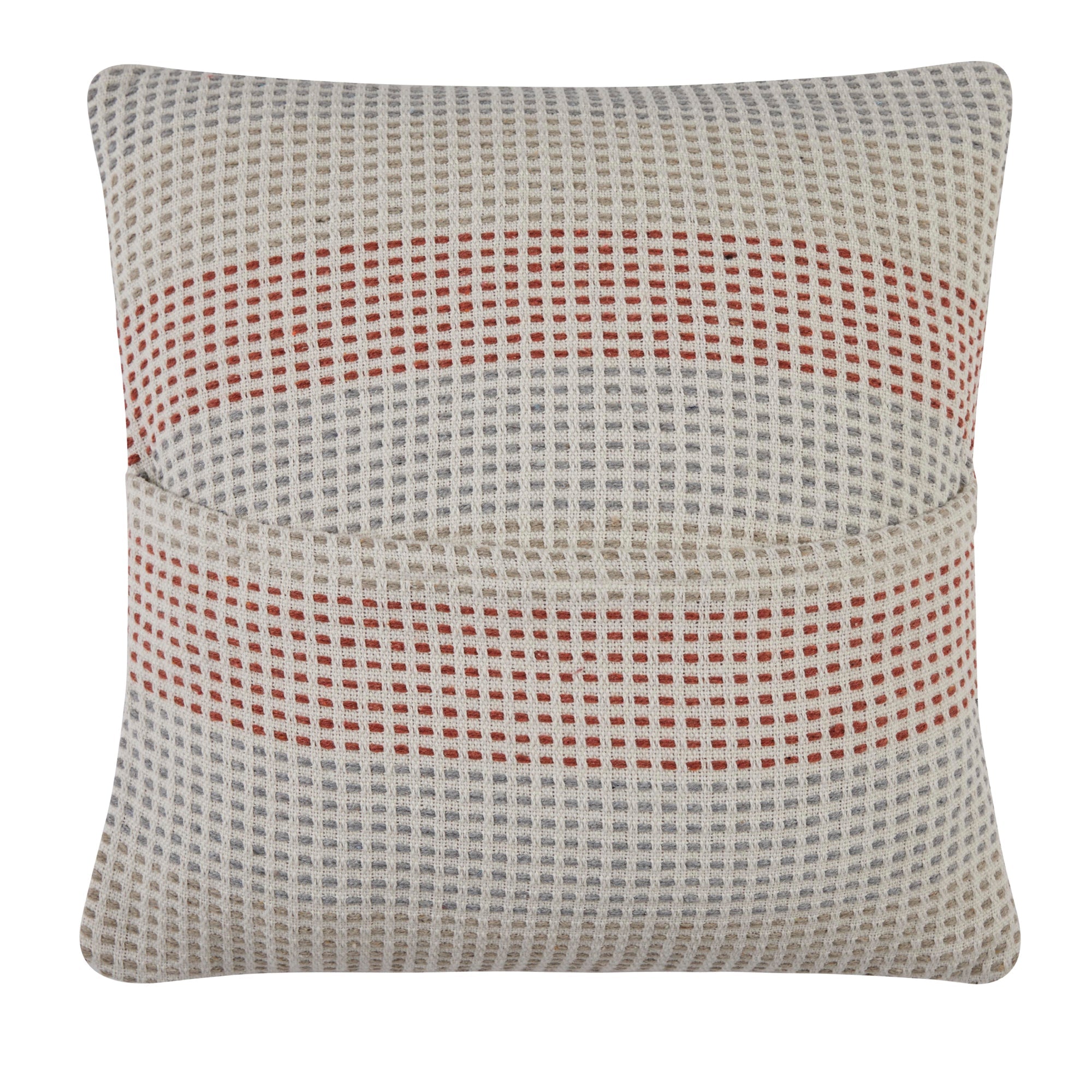 Reva Filled Cushion by Appletree Loft in Paprika 43 x 43cm - Filled Cushion - Appletree Loft