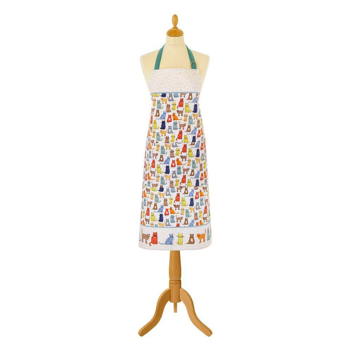 Ulster Weavers Cotton Apron - Catwalk (100% Cotton, Blue) - Apron - Ulster Weavers