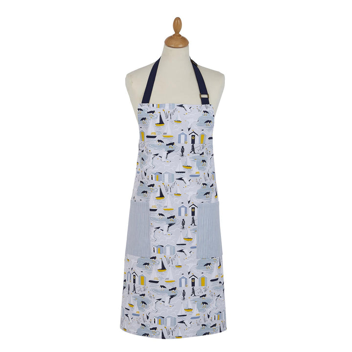 Ulster Weavers Seashore Apron - Cotton One Size in Blue - Apron - Ulster Weavers