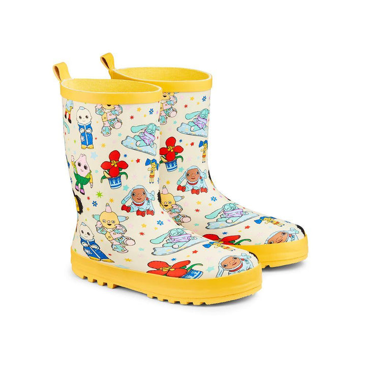 Ulster Weavers Wellies - Moon & Me (100% Rubber, Multicolour, 10-11 Years) - Wellies - Ulster Weavers