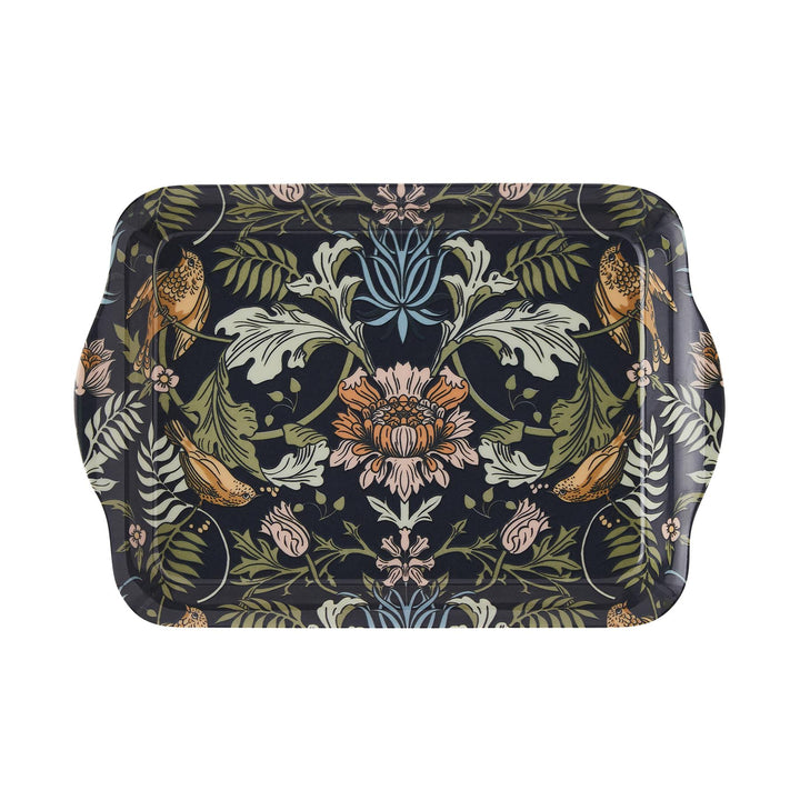 Ulster Weavers Finch & Flower Tray - Scatter  One Size in Navy - Tray - Ulster Weavers