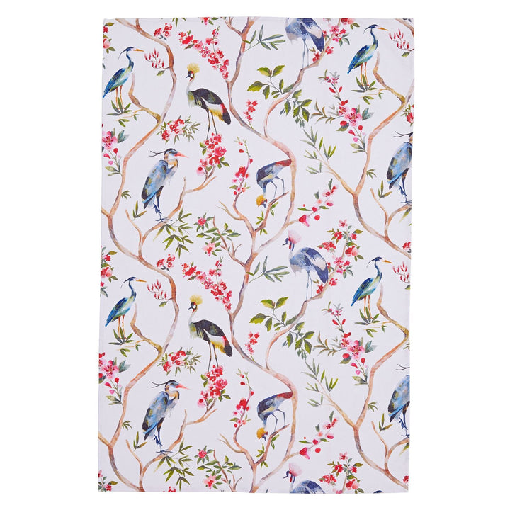 Ulster Weavers Cotton Tea Towel - Oriental Birds (100% Cotton) - Tea Towel - Ulster Weavers