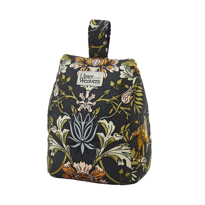 Ulster Weavers Finch & Flower Doorstop - Fabric One Size in Navy - Doorstops - Ulster Weavers